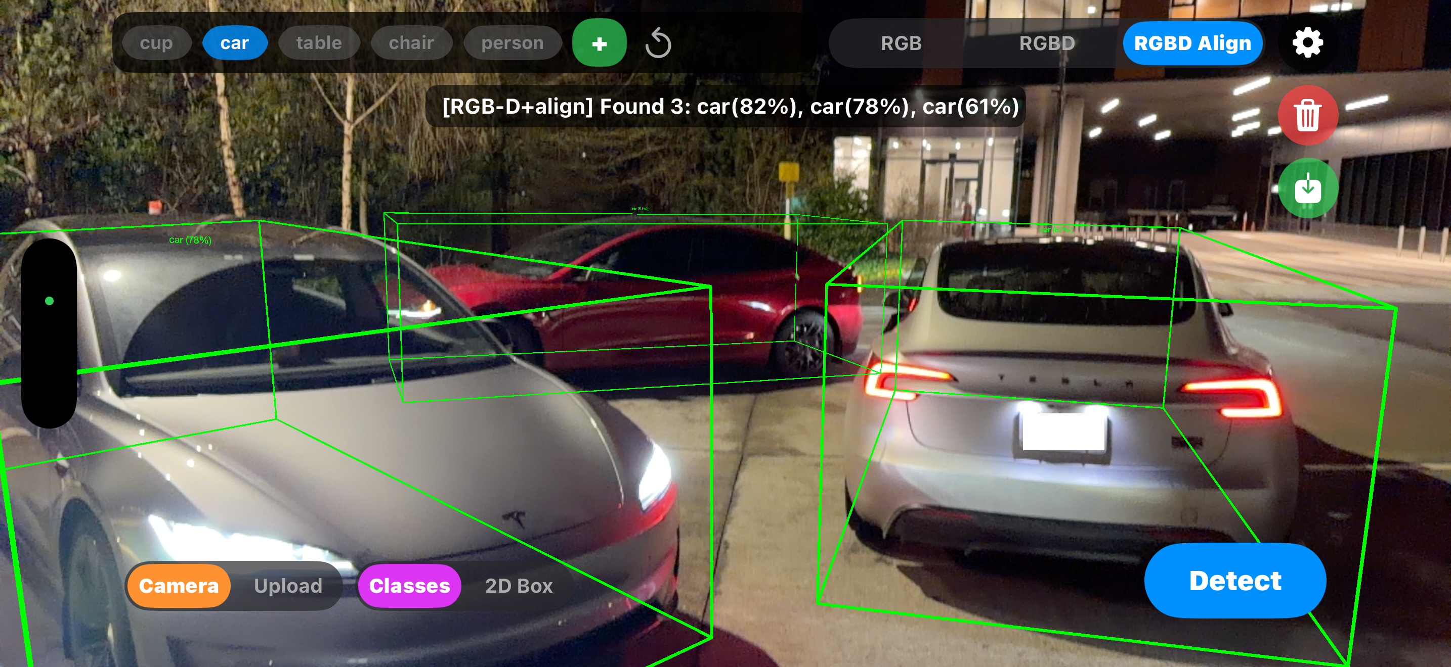 WildDet3D iPhone app